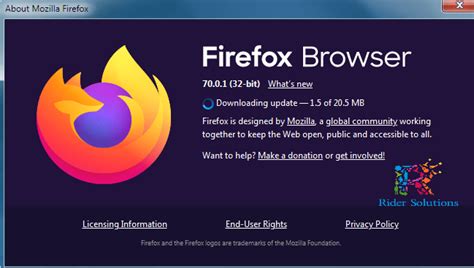 System requirements for the latest version of Firefox .